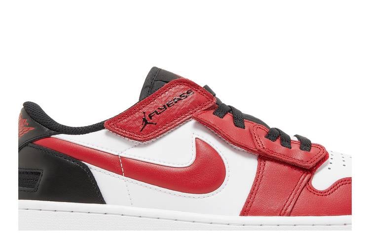 Air Jordan 1 Low FlyEase  White Gym Red