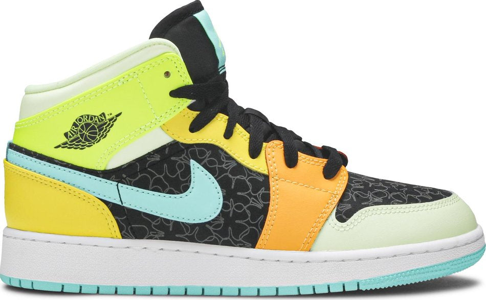 Air Jordan 1 Mid SE GS  Clover  BQ6931-037