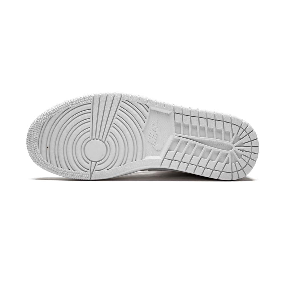 Air Jordan 1 Mid  Triple White  554724-129