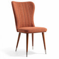 Fabric Upholstered Dining Chair for Indoor Use – Wooden Legs – 45 x 50 x 90cm