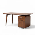 Wooden Office Desk with Drawers for Workspaces – 150 x 75 x 75cm