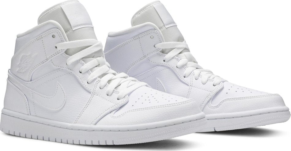 Air Jordan 1 Mid  White  554724-126