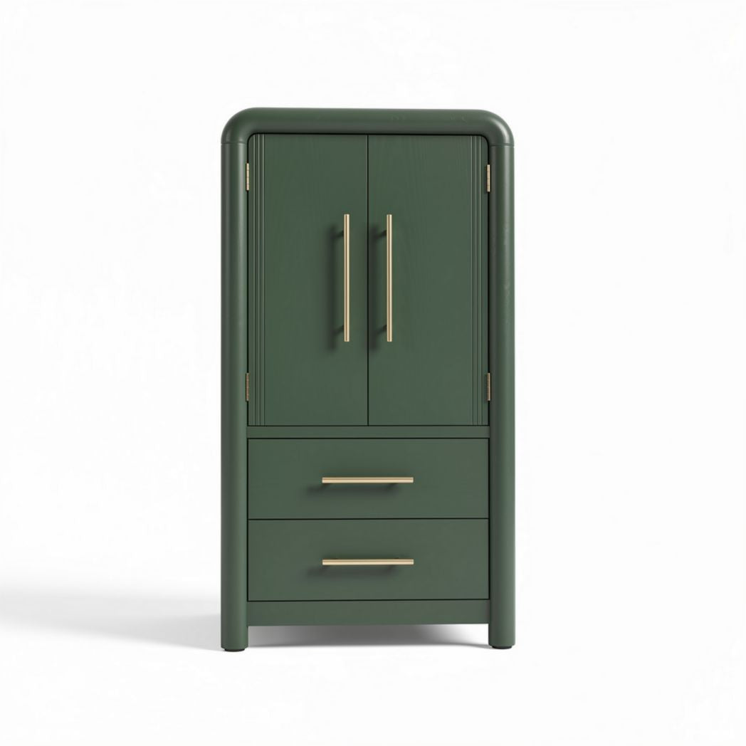 Green Metal Storage Cabinet for Home or Office Use – 80 x 40 x 150cm