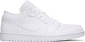 Air Jordan 1 Low  Triple White  553558-112
