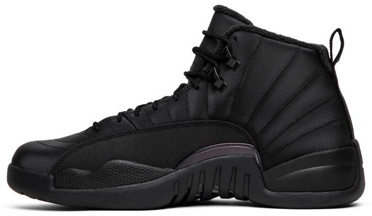 Air Jordan 12 Retro Winterized  Triple Black  BQ6851-001