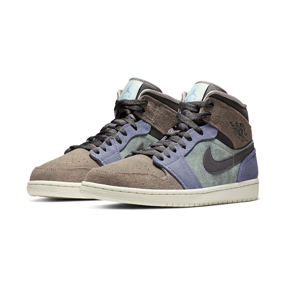 Air Jordan 1 Mid  Suede Patch  852542-203