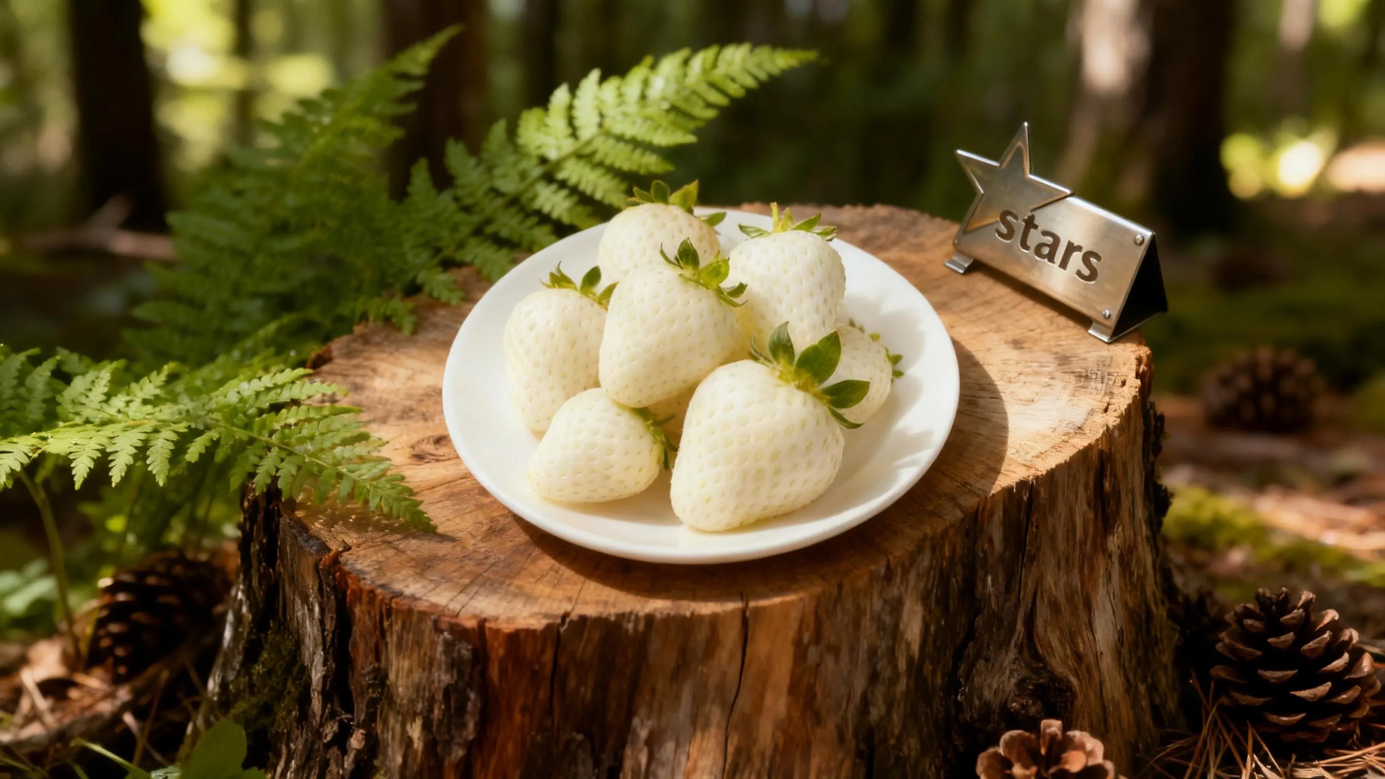 White Strawberry | 40+ Seeds | Fruit Seeds | Organic | Non-GMO | Heirloom(40 Seeds)