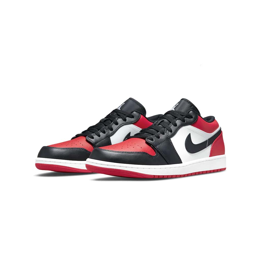 Air Jordan 1 Low  Bred Toe  553558-612