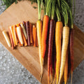Carrot Seeds, Glow Stix Sunrise Mix -Rainbow Blend Carrot Seeds – Heirloom, Open Pollinated  Non‑GMO, Vegetable Garden Favorite | 600/3000/6000 Seeds(600 Seeds)