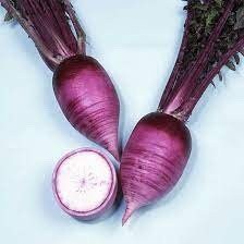 Japanese Hot deep pink Radish Seeds - Aka (Red) Karaine - Hybrid 20/100/200 seeds củ cải Nhật Bản Hiếm rare find purple radish wonderful color(20 Seeds)