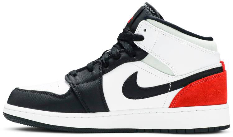 Air Jordan 1 Mid GS  Red Mint  BQ6931-100