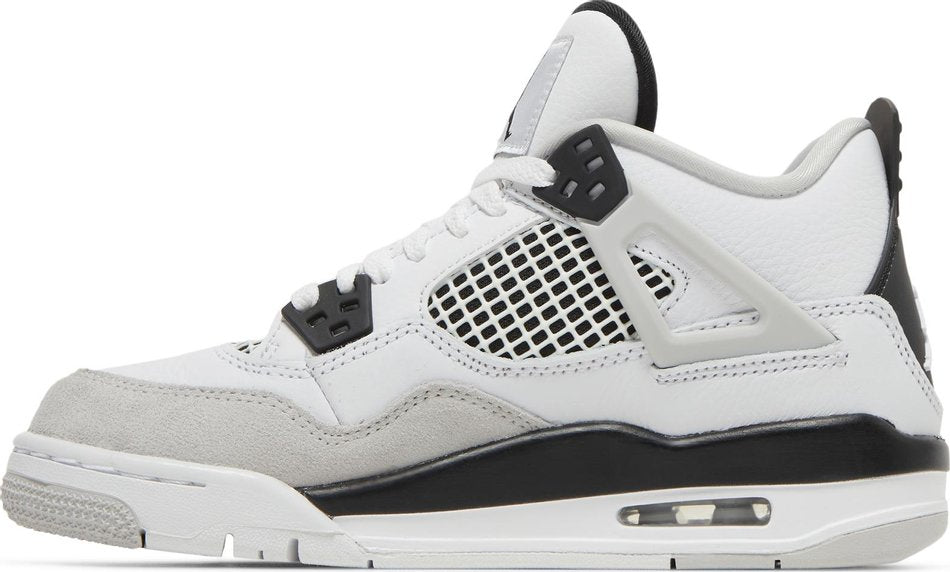 Air Jordan 4 Retro GS  Military Black  408452-111