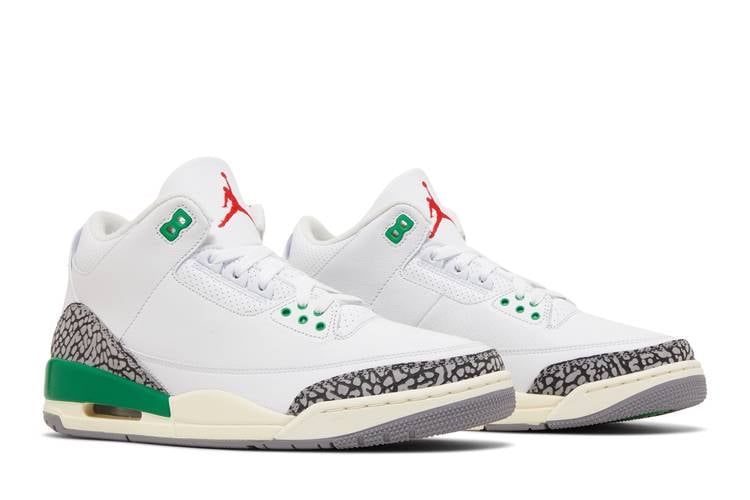 Wmns Air Jordan 3 Retro  Lucky Green