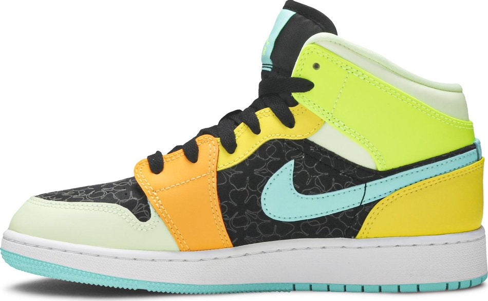 Air Jordan 1 Mid SE GS  Clover  BQ6931-037