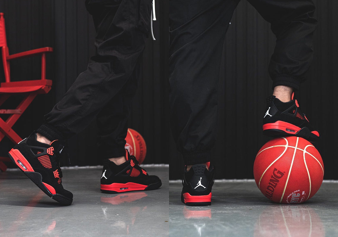 Air Jordan 4 Retro  Red Thunder  CT8527-016