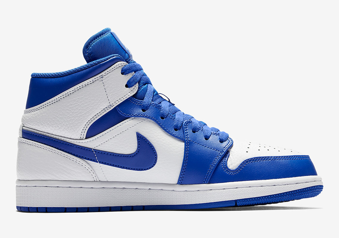 Air Jordan 1 Mid  Hyper Royal  554724-114