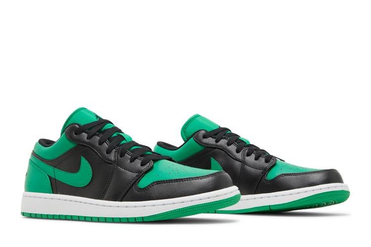 Air Jordan 1 Low  Black Lucky Green