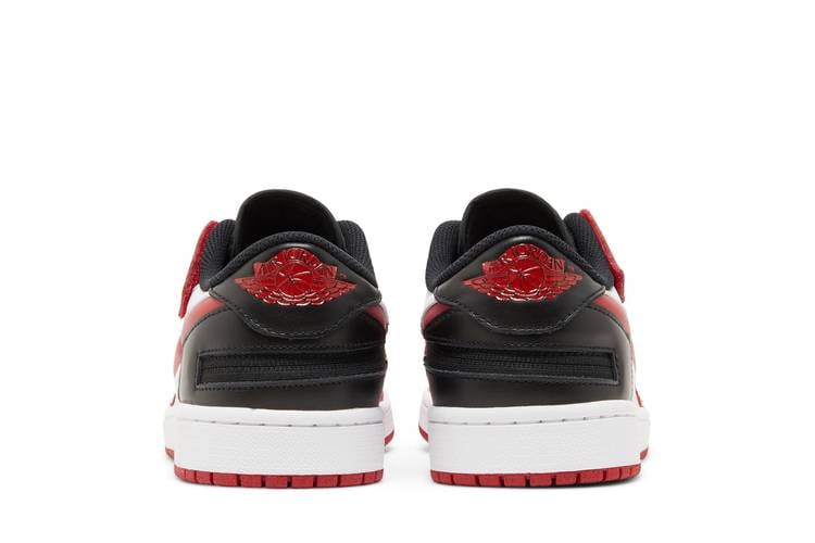 Air Jordan 1 Low FlyEase  White Gym Red