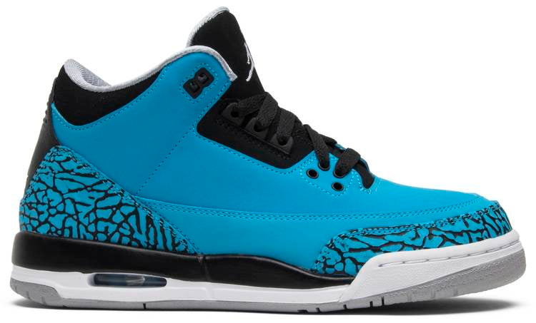 Air Jordan 3 Retro BG  Powder Blue  398614-406