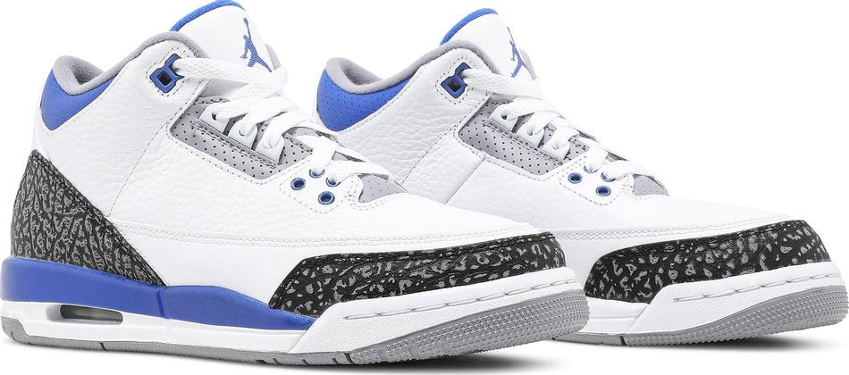 Air Jordan 3 Retro GS  Racer Blue  398614-145