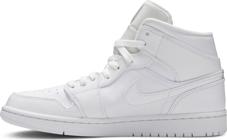 Air Jordan 1 Mid  White  554724-126