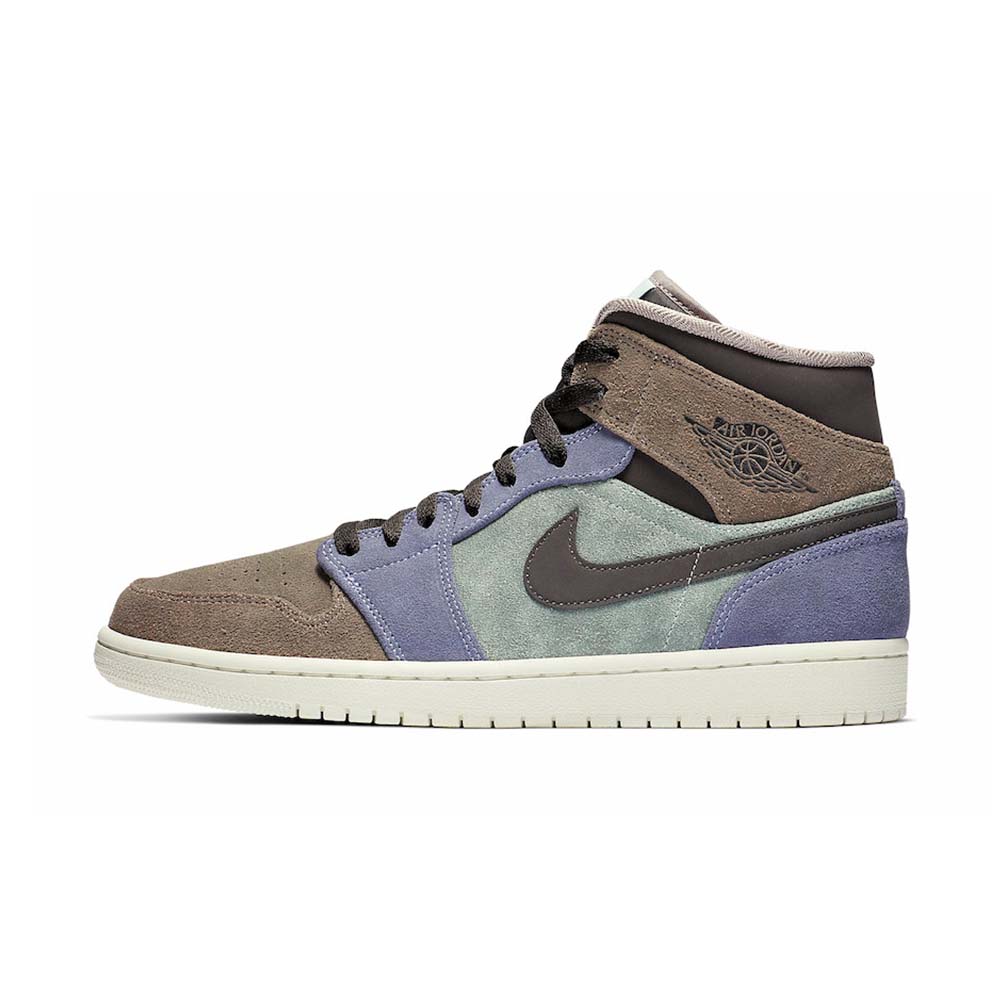Air Jordan 1 Mid  Suede Patch  852542-203