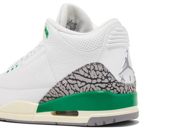Wmns Air Jordan 3 Retro  Lucky Green