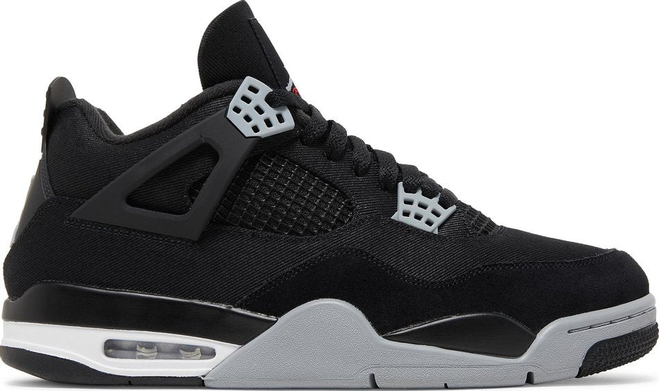 Air Jordan 4 Retro  Black Canvas  DH7138-006