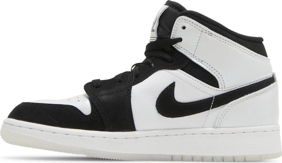 Air Jordan 1 Mid SE GS  Diamond  DN4321-100