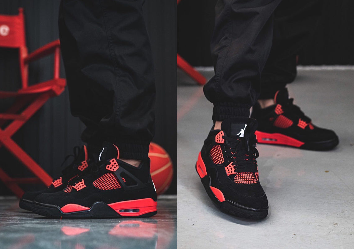 Air Jordan 4 Retro  Red Thunder  CT8527-016