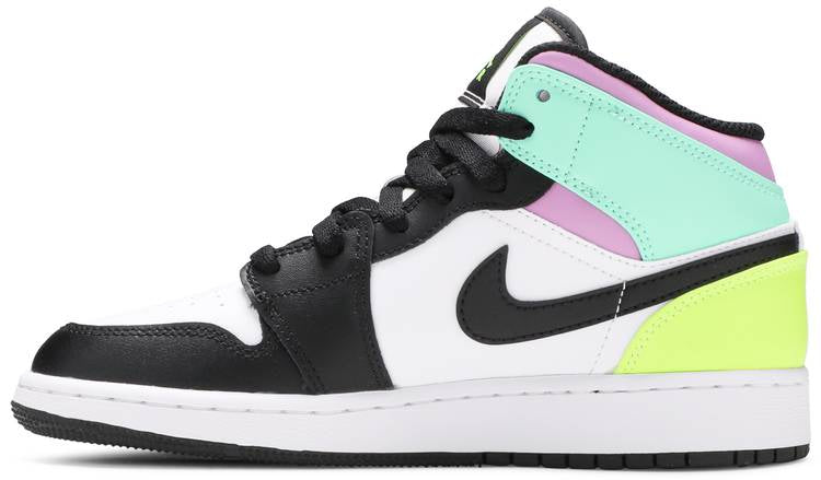 Air Jordan 1 Mid GS  Pastel  554725-175