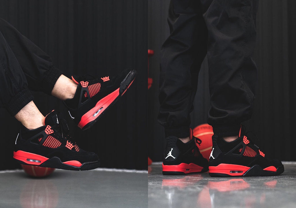 Air Jordan 4 Retro  Red Thunder  CT8527-016